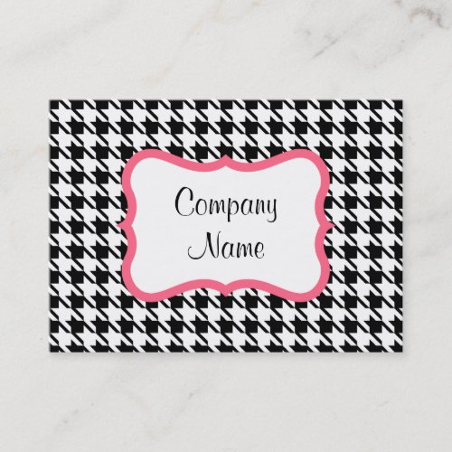 Houndstooth Business Card