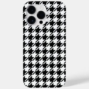 Houndstooth BW Rpt Pattern Case-Mate iPhone 14 Pro Max Case