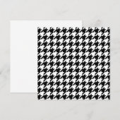 Houndstooth check pattern (Front/Back)