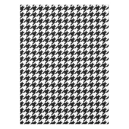 Houndstooth classic weaving pattern tablecloth