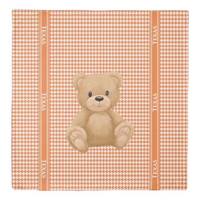 Houndstooth Home, Duvet Cover (Front)