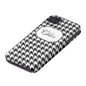 Houndstooth iPhone 4 Case (Bottom)