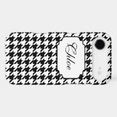 Houndstooth iPhone 4 Case (Back (Horizontal))
