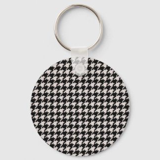 Houndstooth Keychain