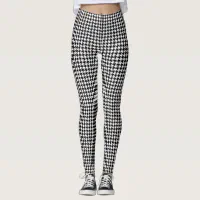 Houndstooth Thermal Legging