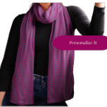 Houndstooth-Magenta- Scarf<br><div class="desc">Introducing our Colorful Houndstooth Chiffon Scarf – a chic fusion of classic charm and modern style. The vibrant magenta, paired with the timeless houndstooth pattern, elevates this scarf to a fashion essential. Personalize it with a name for a unique touch, creating a stylish accessory or a thoughtful gift. Crafted with...</div>