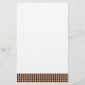 Houndstooth Melon and Black (Front)