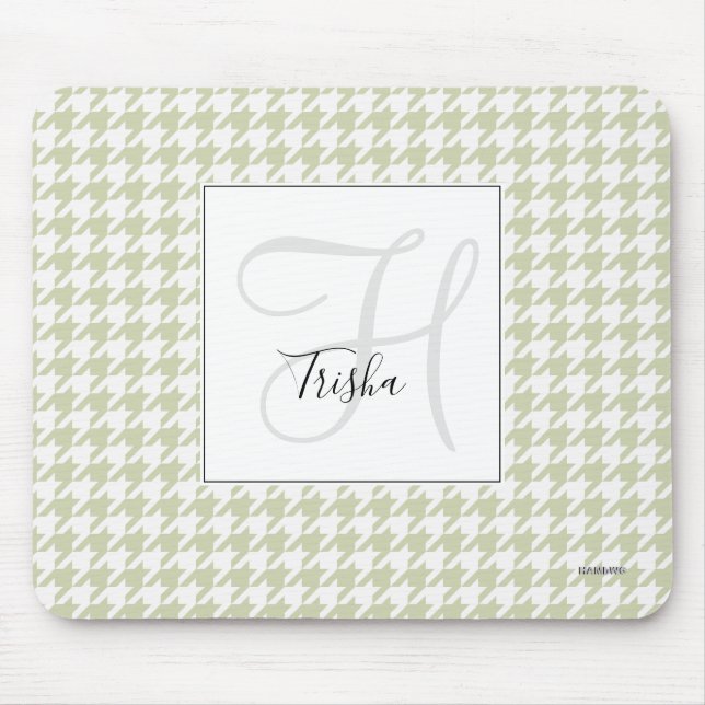 Houndstooth Mouse Pad - HAMbWG (Front)