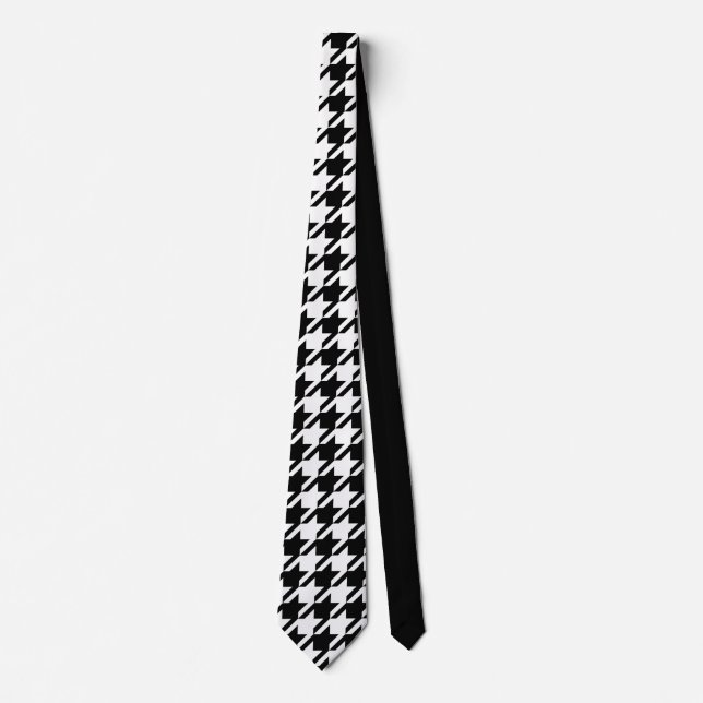 Houndstooth Neck Tie (Front)