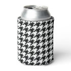 Houndstooth Pattern Black White