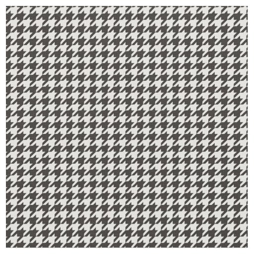 Houndstooth Pattern Fabric