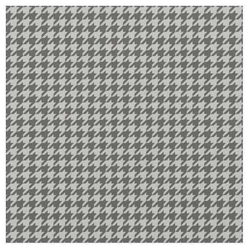 Houndstooth Pattern Fabric