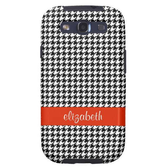 Houndstooth Pattern Samsung Galaxy S Case