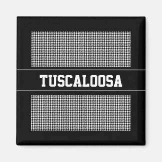 Houndstooth Personalized Magnet