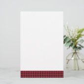 Houndstooth Red and Black (Standing Front)
