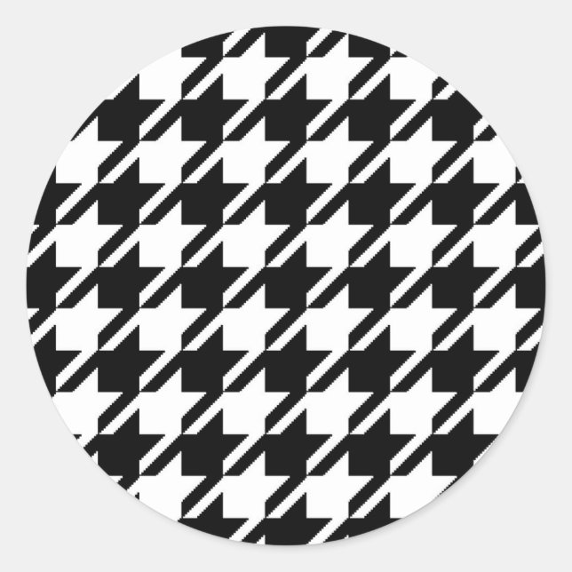 Houndstooth Stickers (Front)