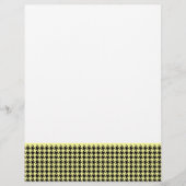 Houndstooth Yellow and Black (Front)