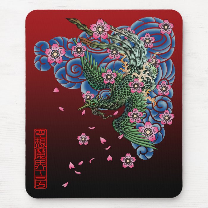 Houou sakura mousepad