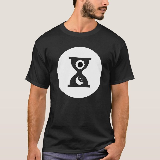 Hourglass Day And Night T-Shirt (Front)