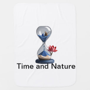 Hourglass Design Baby Blanket