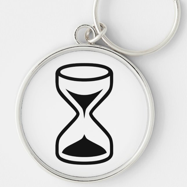 Hourglass Keychain (Front)