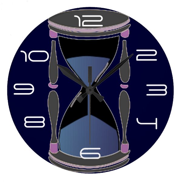 Hourglass Art & Wall Décor Zazzle