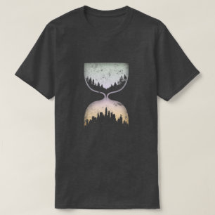 Hourglass of civilization T-Shirt