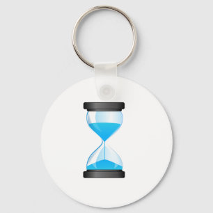 Hourglass Sand Timer Keychain