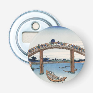 Housai Mount Fuji seen from below Men's Bridge Bottle Opener
