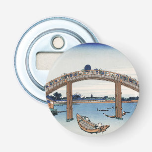 Housai Mount Fuji seen from below Men's Bridge Bottle Opener