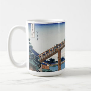 Housai Mount Fuji seen from below Men's Bridge Coffee Mug