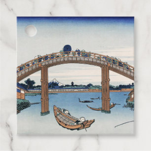 Housai Mount Fuji seen from below Men's Bridge Favor Tags
