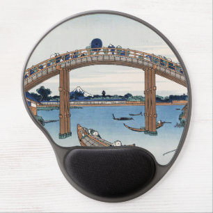 Housai Mount Fuji seen from below Men's Bridge Gel Mouse Pad