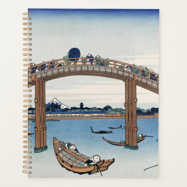 Housai  Mount Fuji seen from below Men's Bridge    Planner (Front)