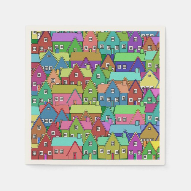 House 001 napkins (Front)