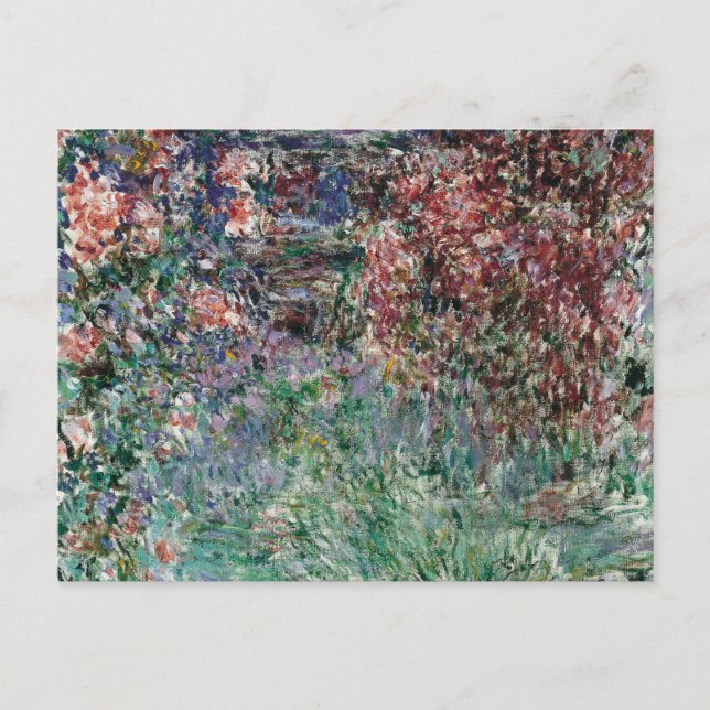 House among the Roses by Claude Monet Postcard (Front)