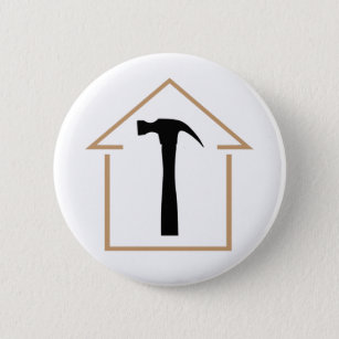 House and Hammer Button