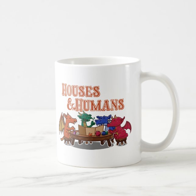 House And Human, Roleplaying Mug DnD Mug (Right)