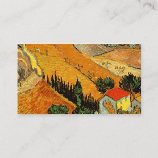 Customizable House and Ploughman <br> Business Card