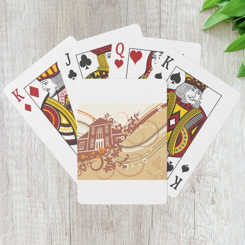 House Art Playing Cards