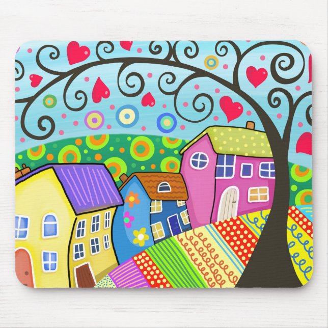House Artwork  Mouse Pad (Front)
