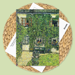 House at Guardaboschi Gustav Klimt Postcard