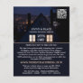 House at Night Portrait, Chimney Sweeping Service Flyer