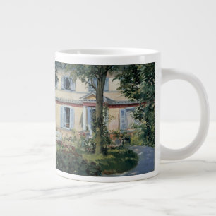 House at Rueil by Edouard Manet, Vintage Fine Art Large Coffee Mug
