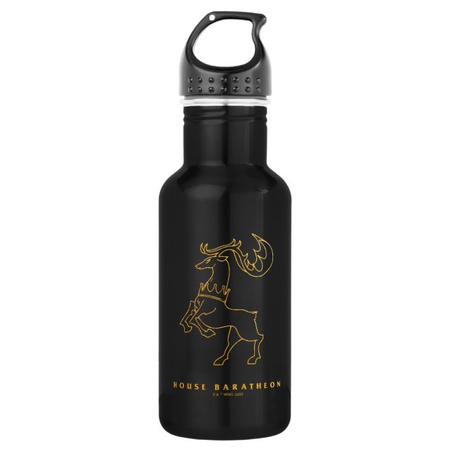 House Baratheon Icon Stainless Steel Water Bottle (Front)