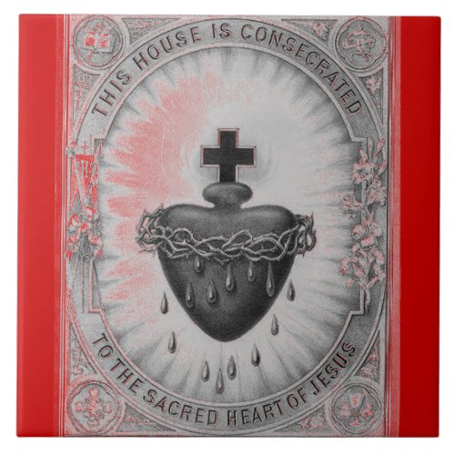 House blessing tile