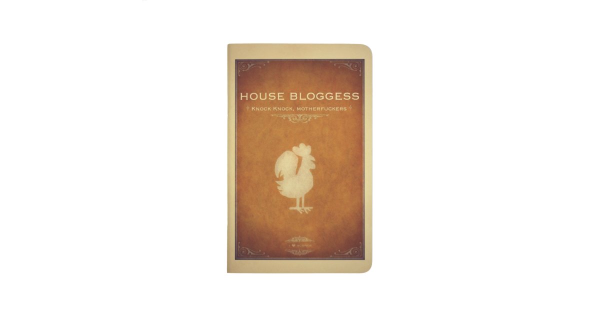 HOUSE BLOGGESS JOURNAL Zazzle