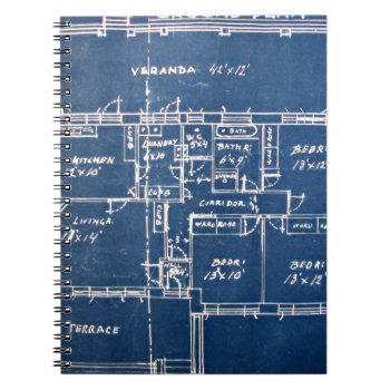House Blueprints Notebook by The_Everything_Store at Zazzle