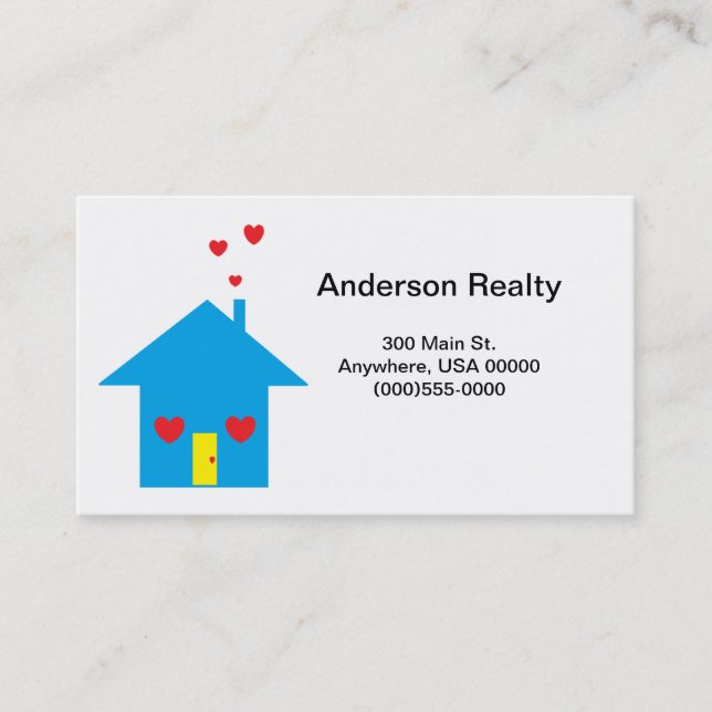 "House" Business Card (Front)