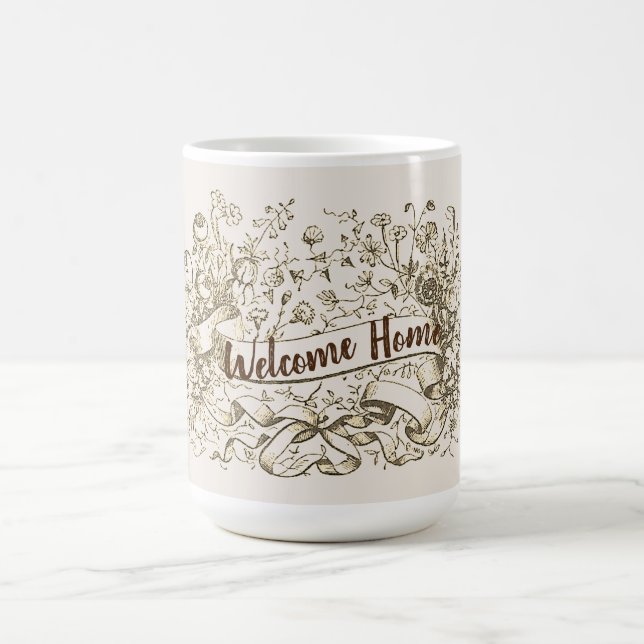 House Buyer Welcome Real Estate Promotion Realtor Coffee Mug (Center)
